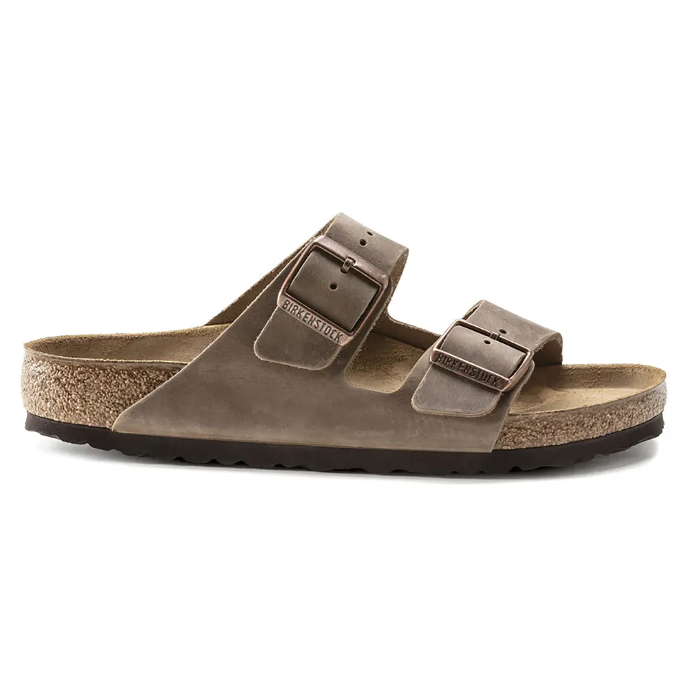Birkenstock Arizona Oiled Leather Sandals - Tobacco - 352201 - Image 3