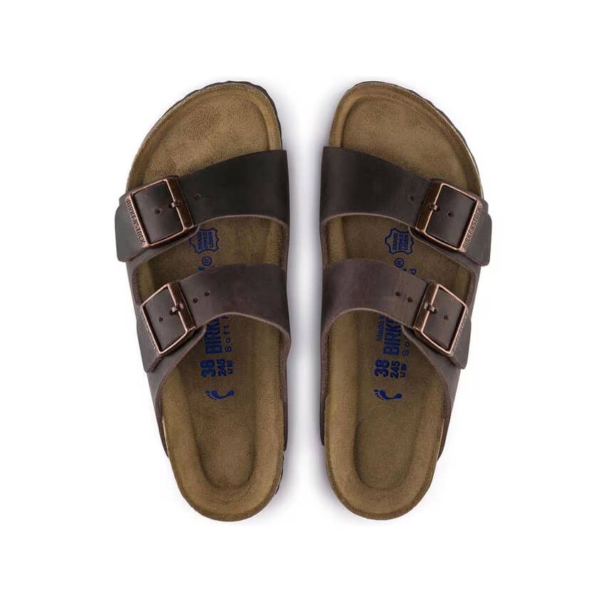 Birkenstock Arizona Oiled Leather Sandals - Habana - 452761 - Image 4