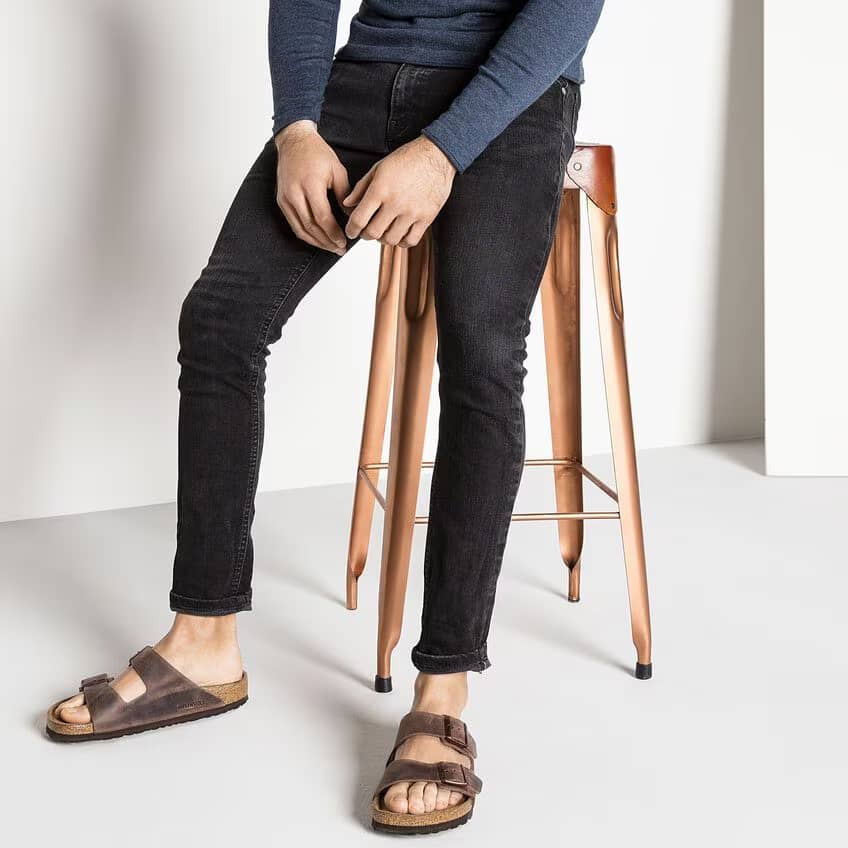 Birkenstock Arizona Oiled Leather Sandals - Habana - 452761 - Image 7