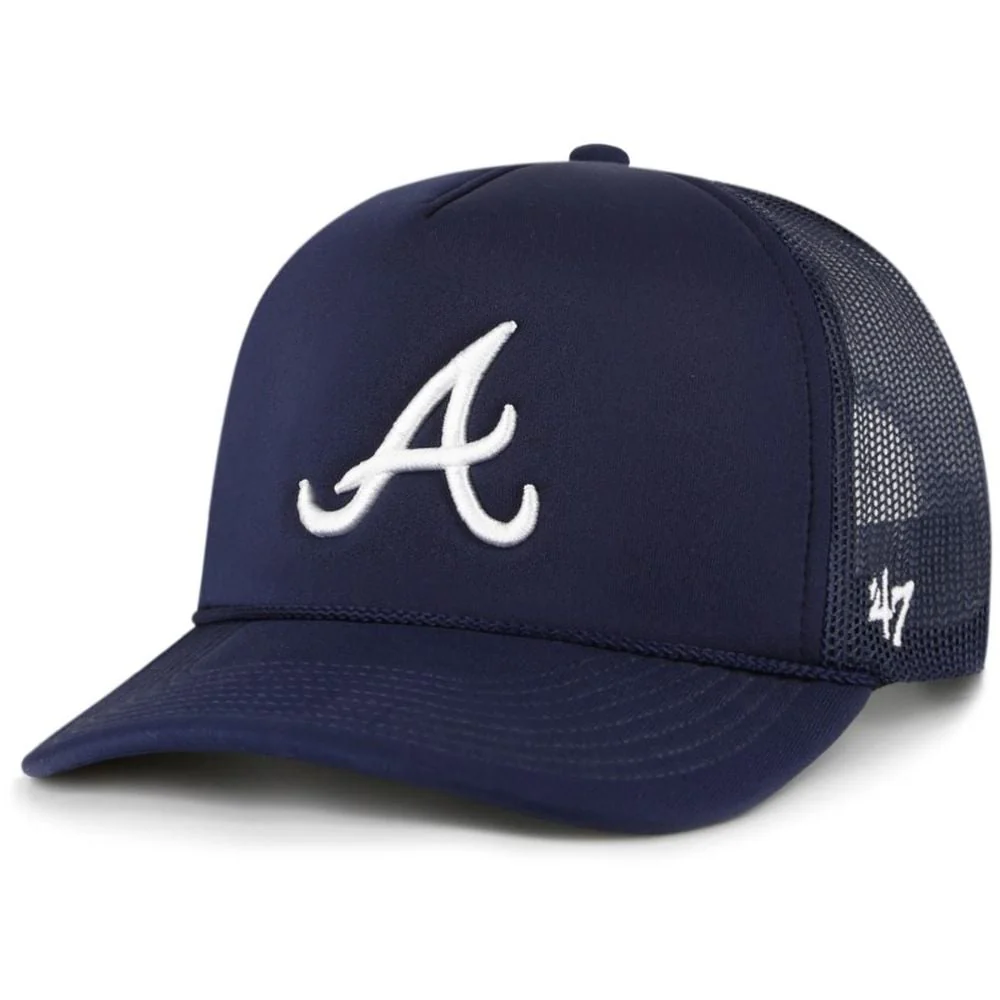 Atlanta Braves Foam Trucker Hat - Image 3