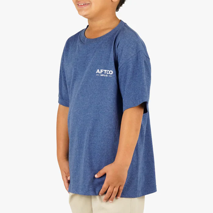AFTCO Boys' Fetch T-Shirt Short Sleeve - Image 3