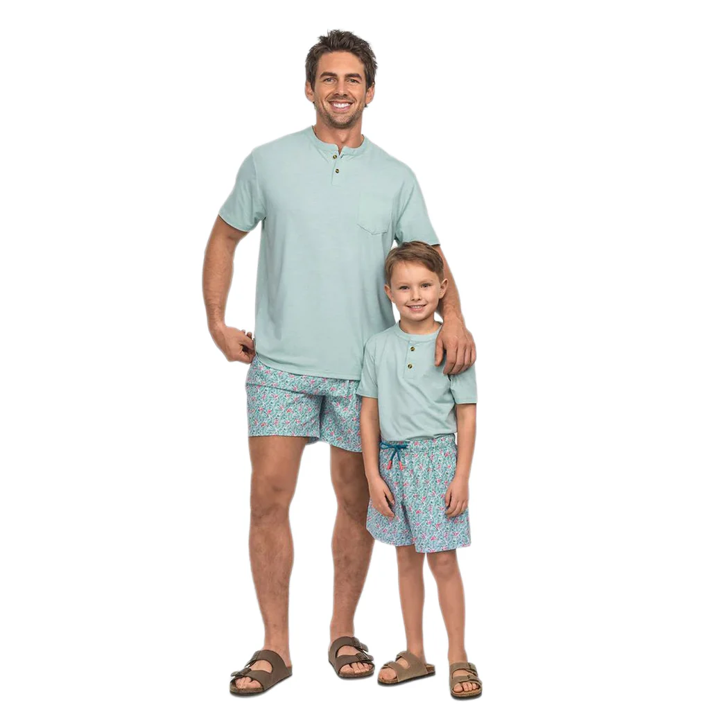 Southern Shirt Boys Let's Flamingle Swim Shorts - Image 3