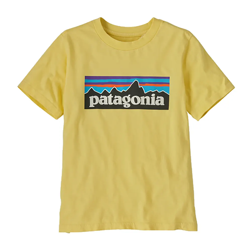 Patagonia Boys' P-6 Logo Short Sleeve T-Shirt - Image 4