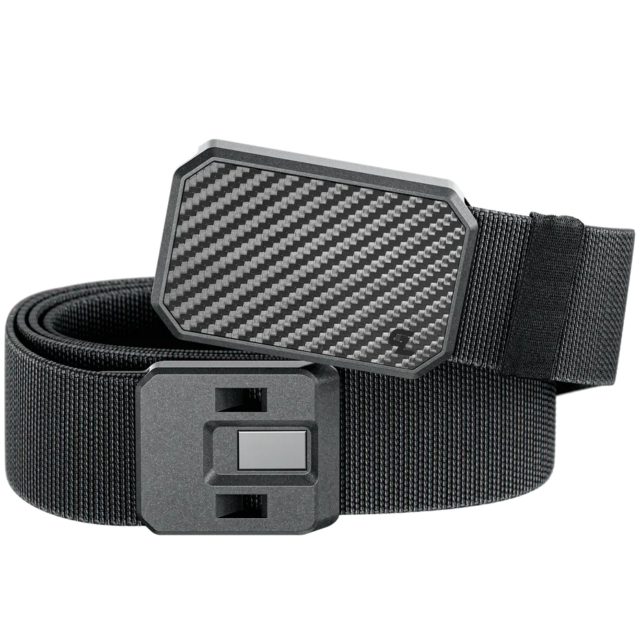 Groove Life Belt - Carbon Fiber Buckle - Black - Image 2