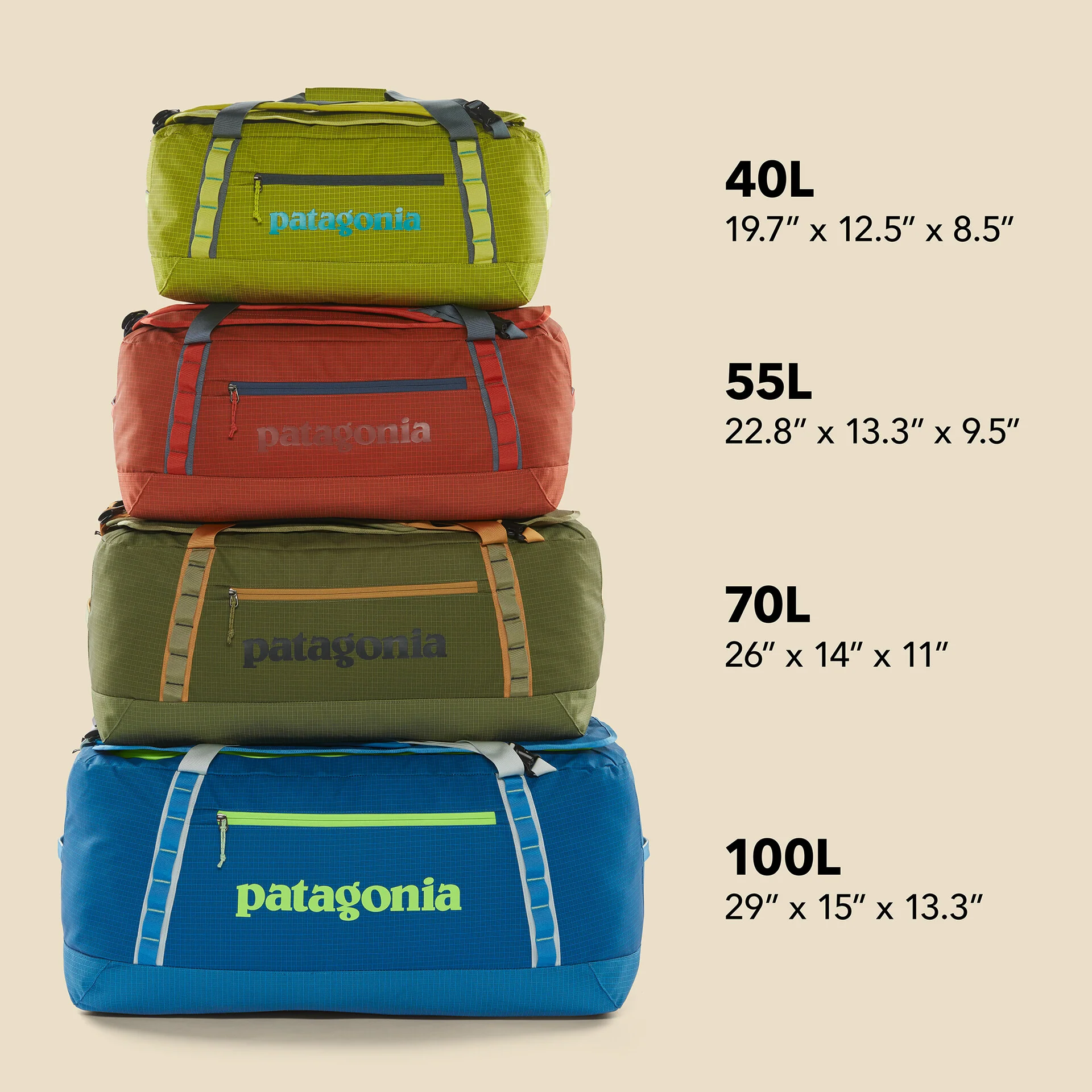 Patagonia Black Hole Duffel Bag 100L - Image 8