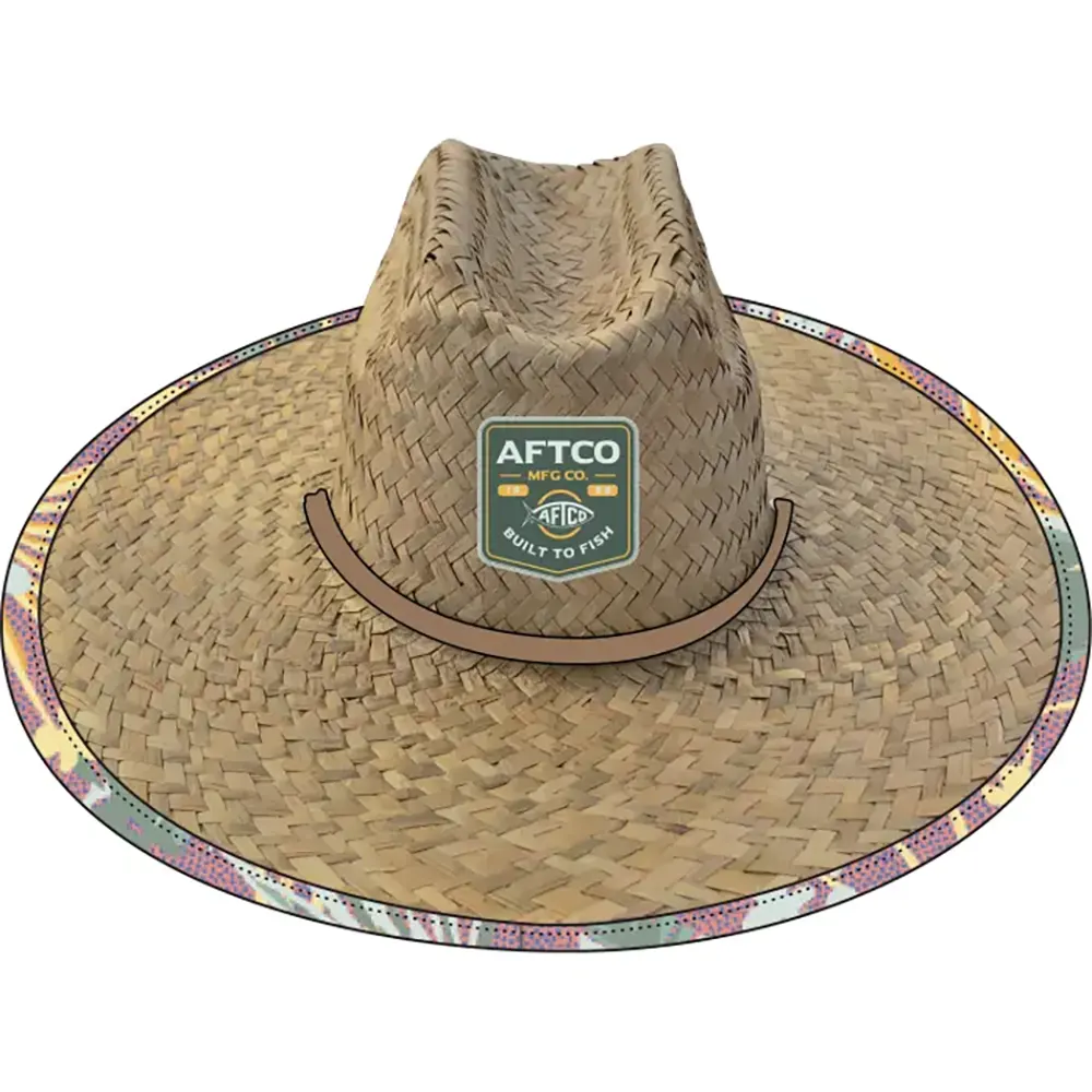 AFTCO Boatbar Straw Hat - Image 3