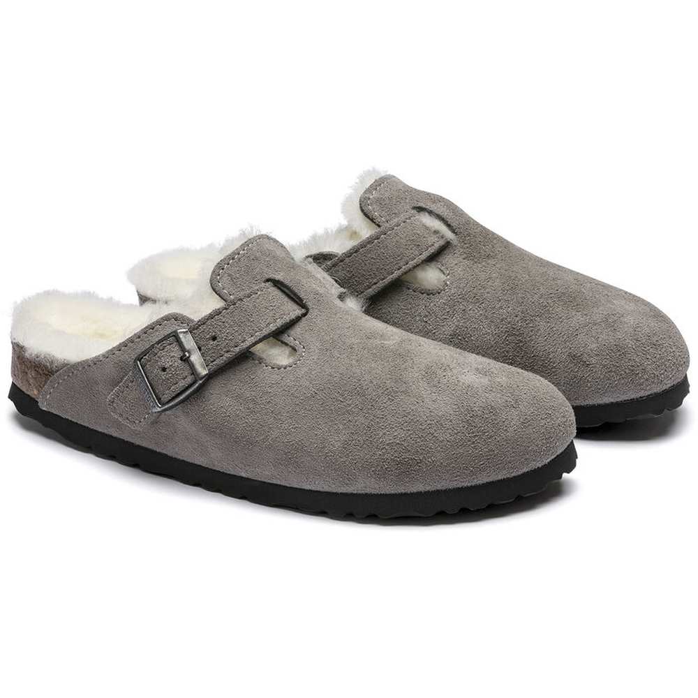 Birkenstock Boston Shearling Clogs - Narrow - Image 3