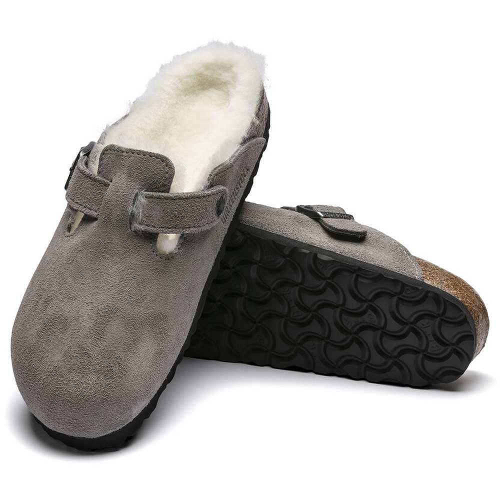 Birkenstock Boston Shearling Clogs - Narrow - Image 4