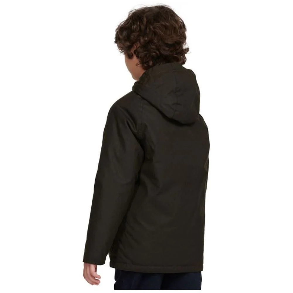 Boy's Beaufort Waxed Jacket - Image 3