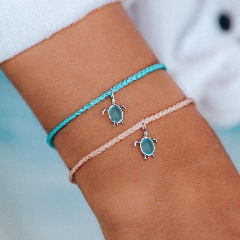 Silver Sea Turtle Bracelet - Image 2