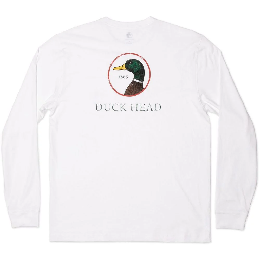 Duck Head Men's Duck Head Logo Long Sleeve T-Shirt - Image 7