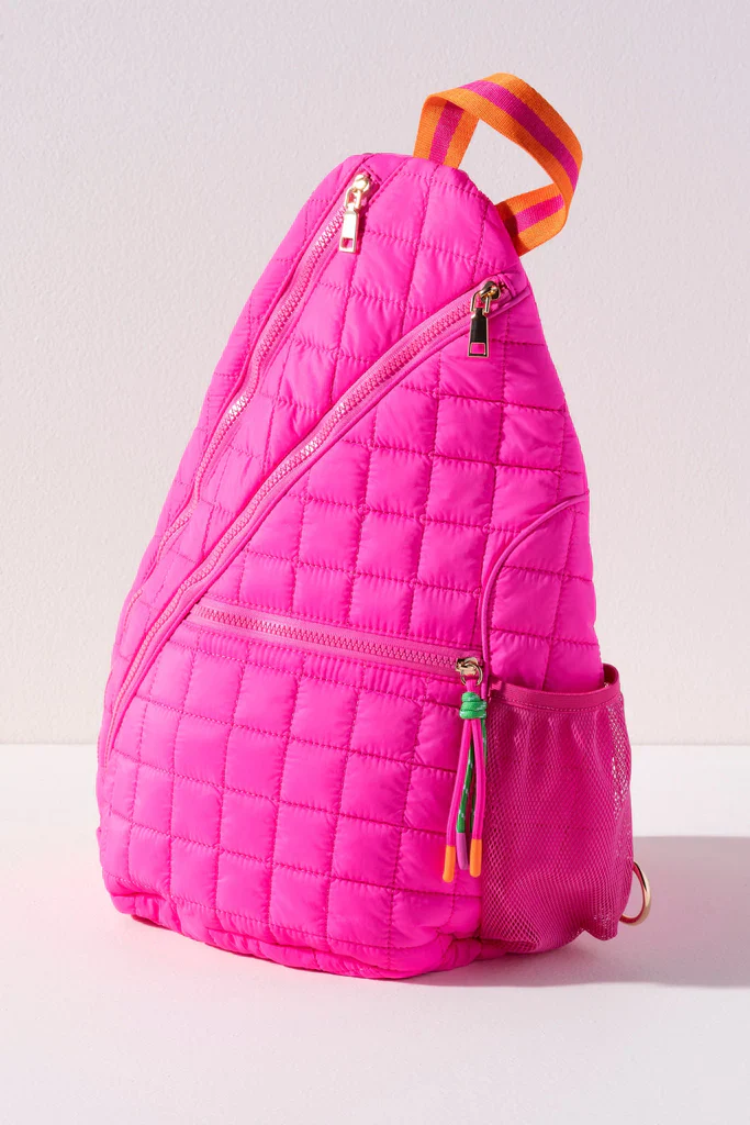 Shiraleah Ezra Quilted Nylon Sling Bag - Image 6