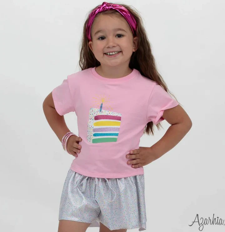 Azarhia Girl's Butterfly Flowy short - Image 11