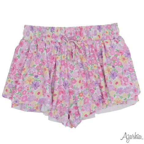 Azarhia Girl's Butterfly Flowy short - Image 5