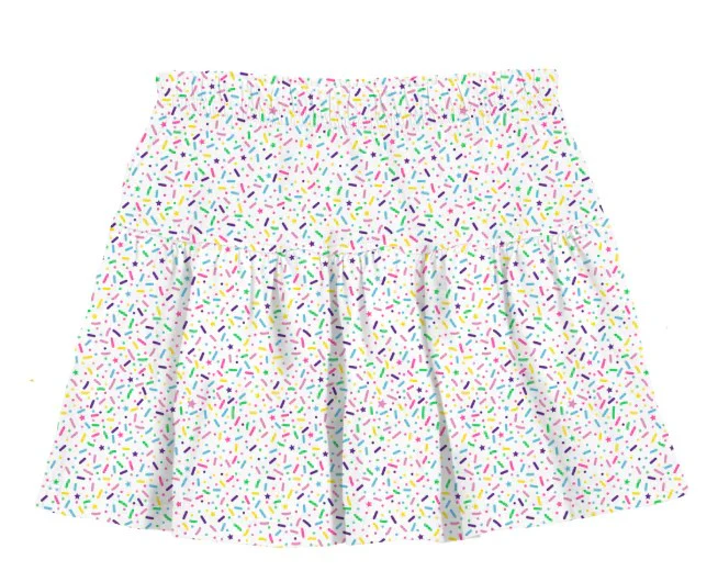 Azarhia Girl's Butterfly Flowy short - Image 8