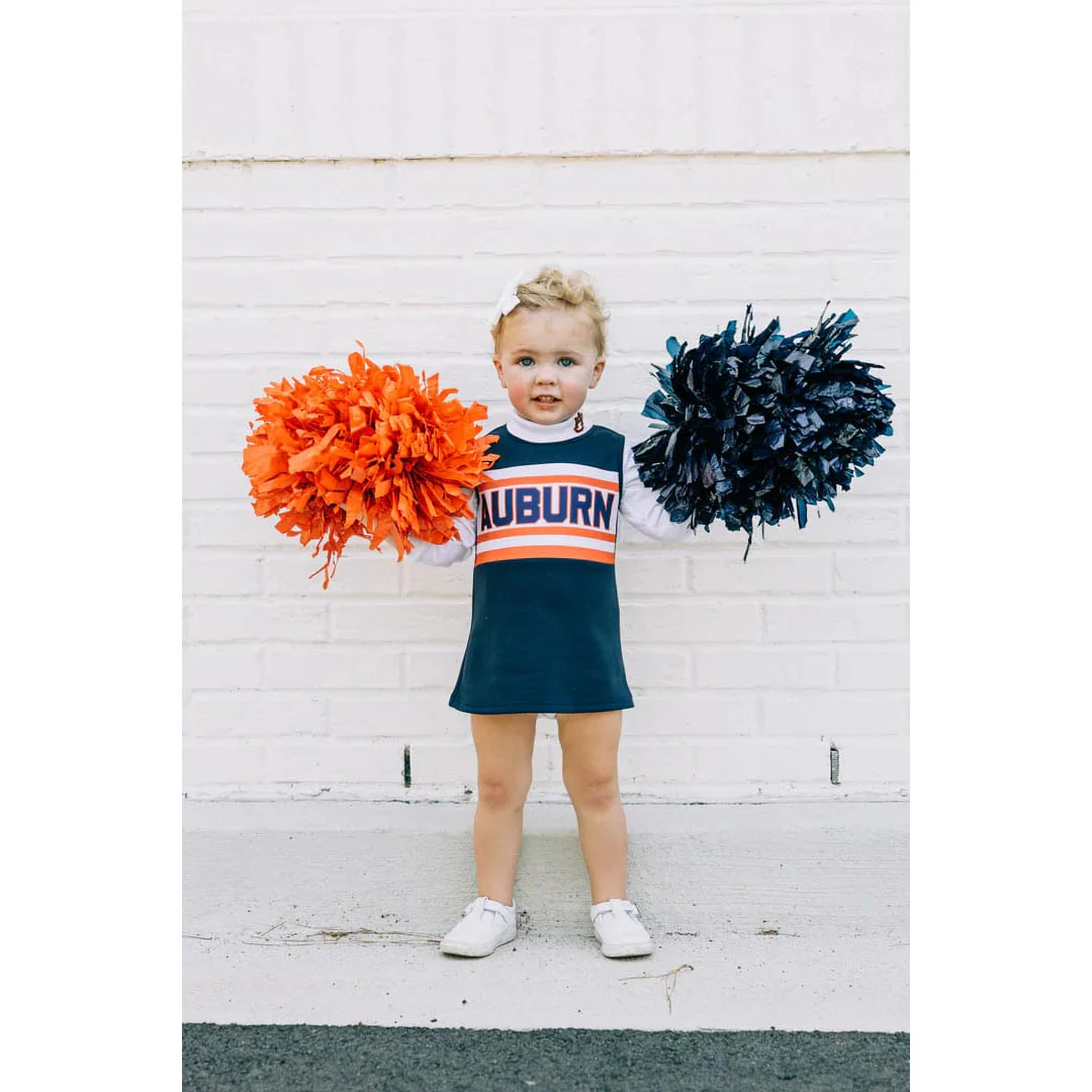 Scarlet & Gold Girls' Cheer Dress - Image 4