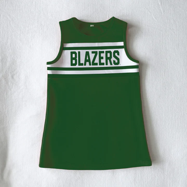 Scarlet & Gold Girls' Cheer Dress - Image 5