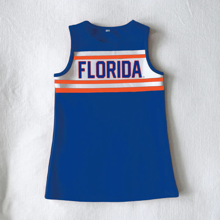 Scarlet & Gold Girls' Cheer Dress - Image 8