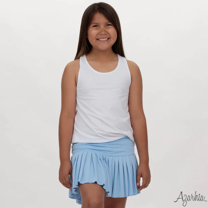 Azarhia Girl's Mini Pleated Skort - Image 13