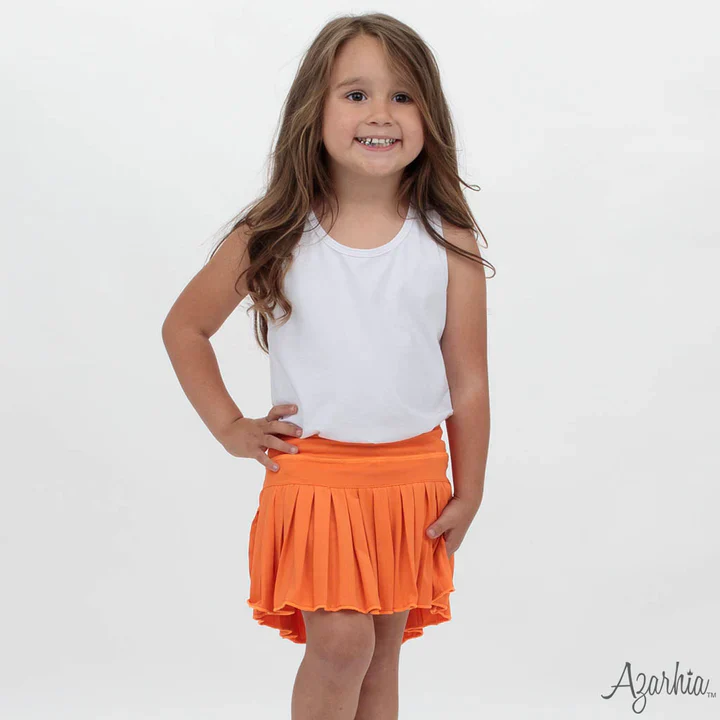 Azarhia Girl's Mini Pleated Skort - Image 25