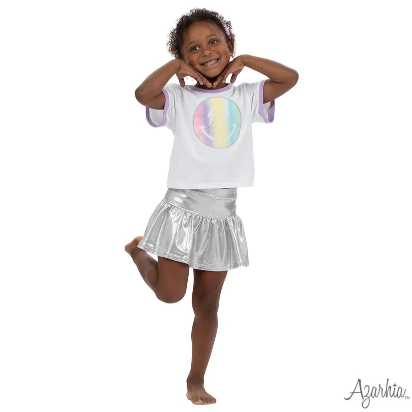 Azarhia Girl's Mini Pleated Skort - Image 7
