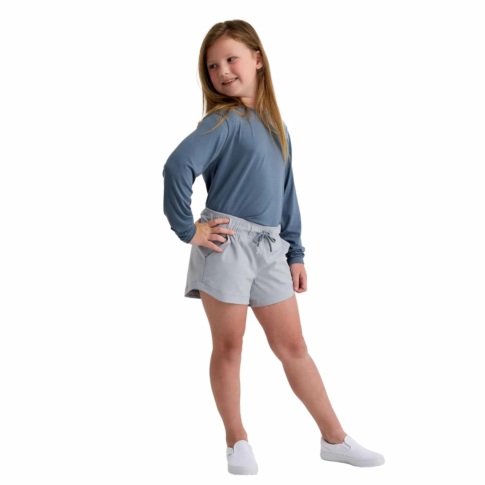 Free Fly Girls' Pull-On Breeze Shorts - Image 6