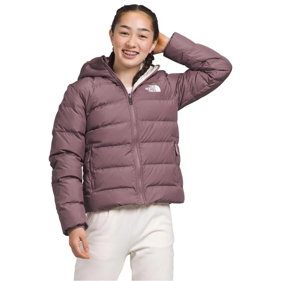 The North Face Girls’ Reversible North Down Hooded Jacket - Image 4