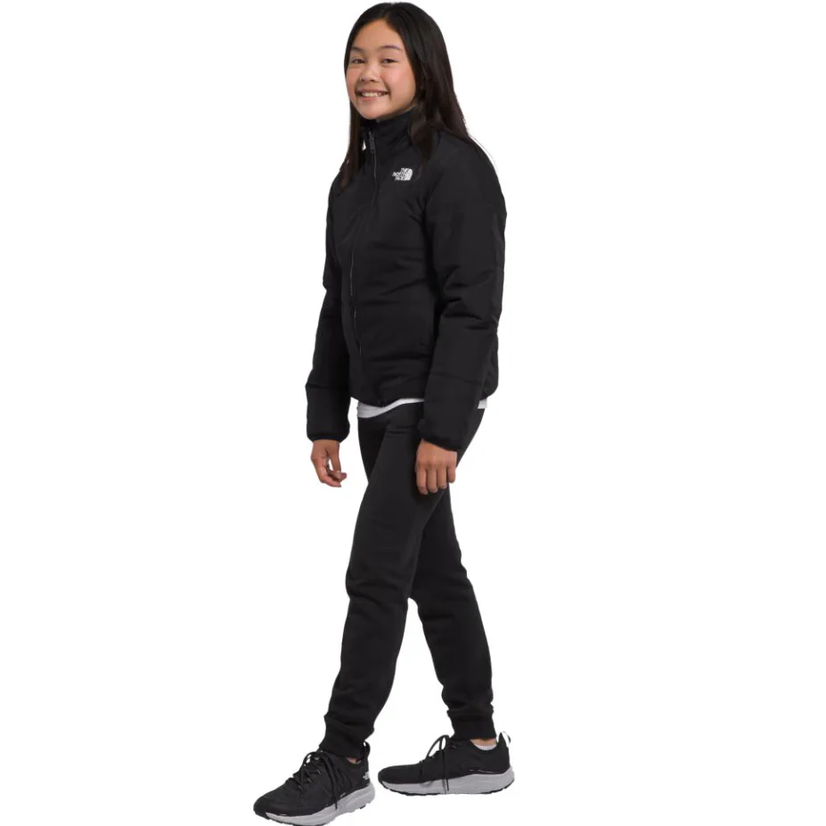 The North Face Girls' Reversible Mossbud Jacket - Image 3