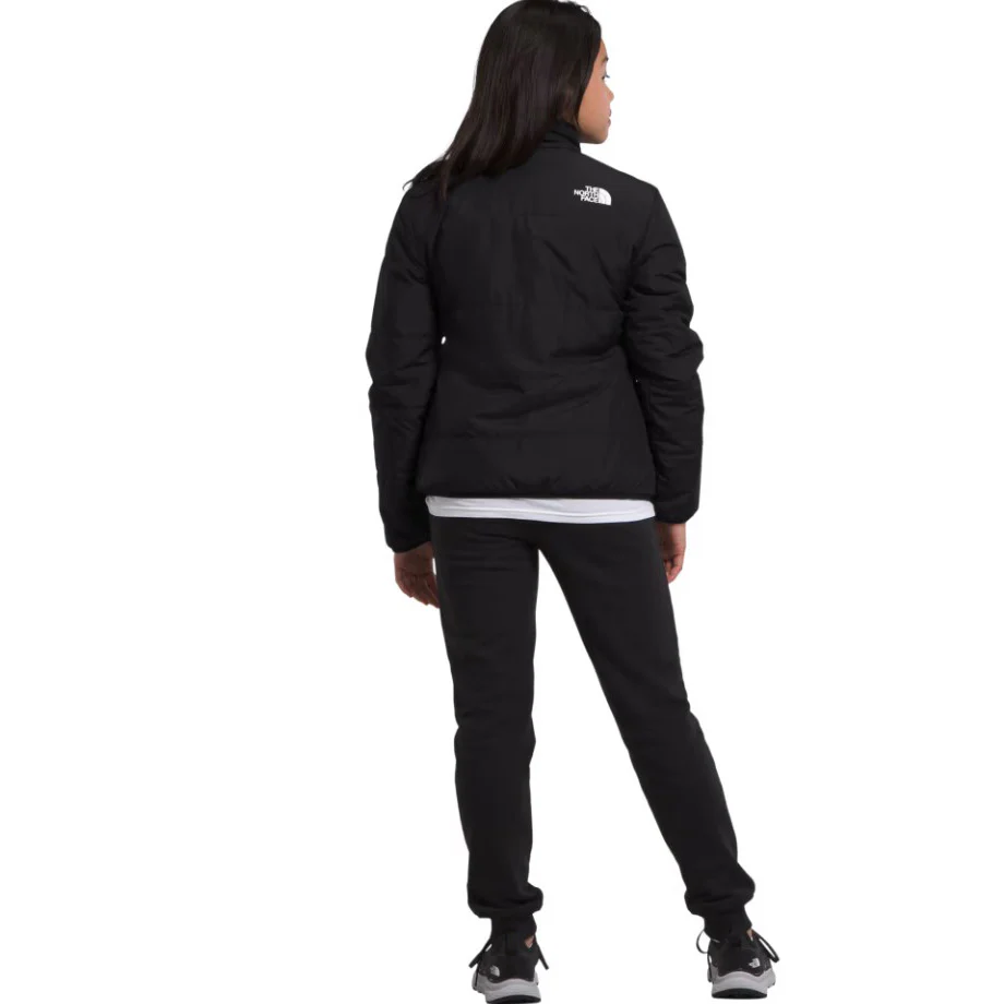 The North Face Girls' Reversible Mossbud Jacket - Image 4