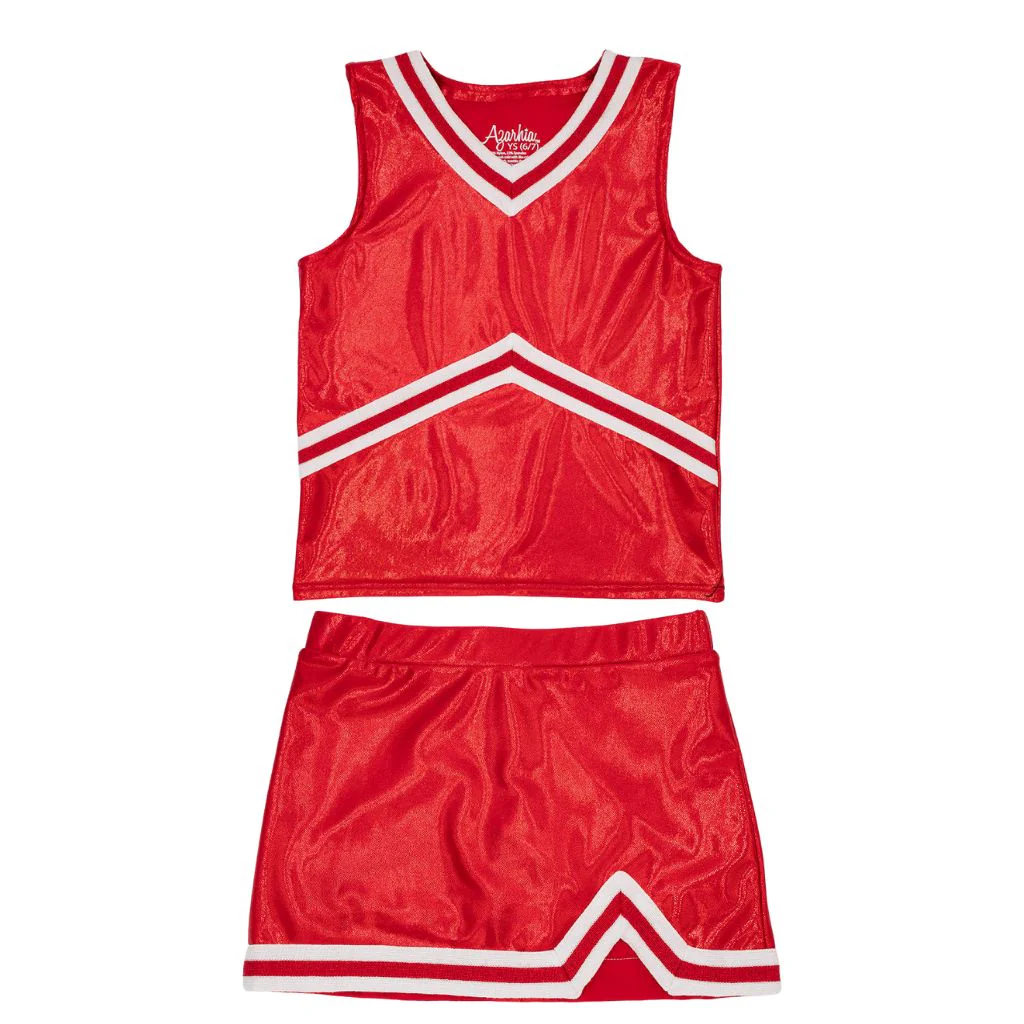 Azarhia Girl's Shimmer Cheer Suit - Image 2