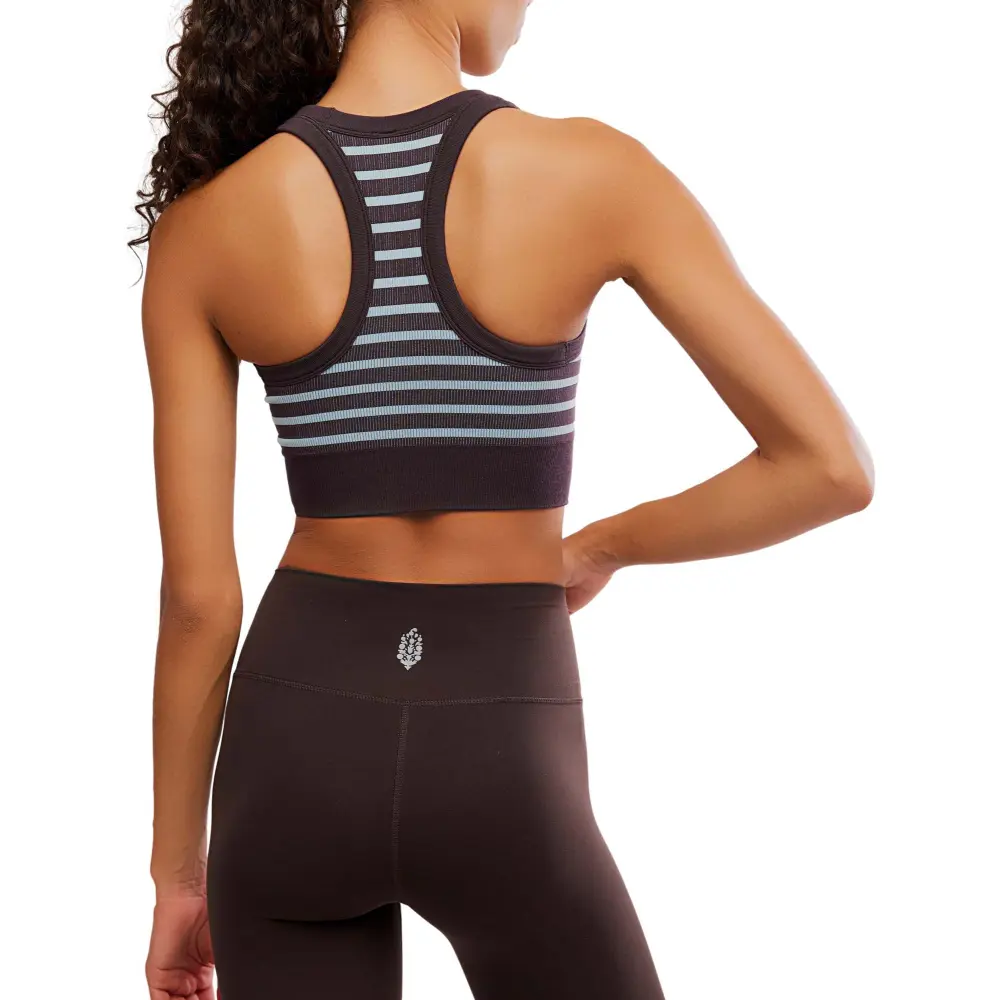 Free People Movement Go To Stripe Bra - Image 11