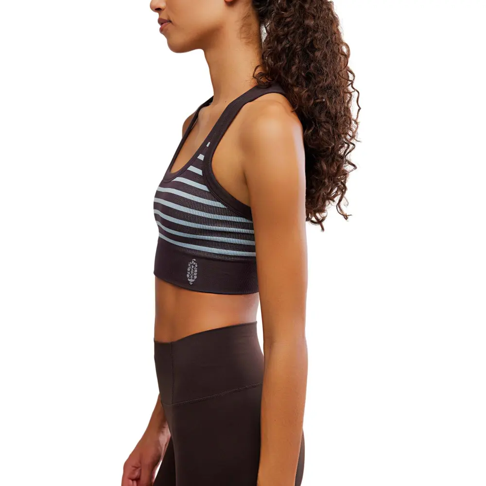 Free People Movement Go To Stripe Bra - Image 12