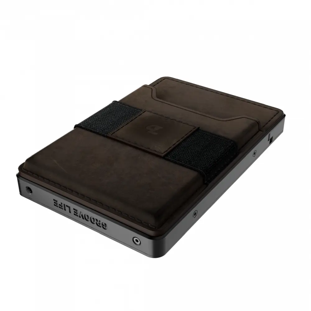 Groove Life Wallet - Leather         *Note: Change "Size" option for Brown vs. Black Leather - Image 6