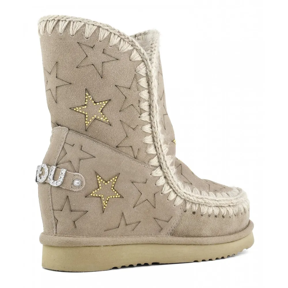 MOU Women's Inner Wedge Lasered Star Boots - Image 3