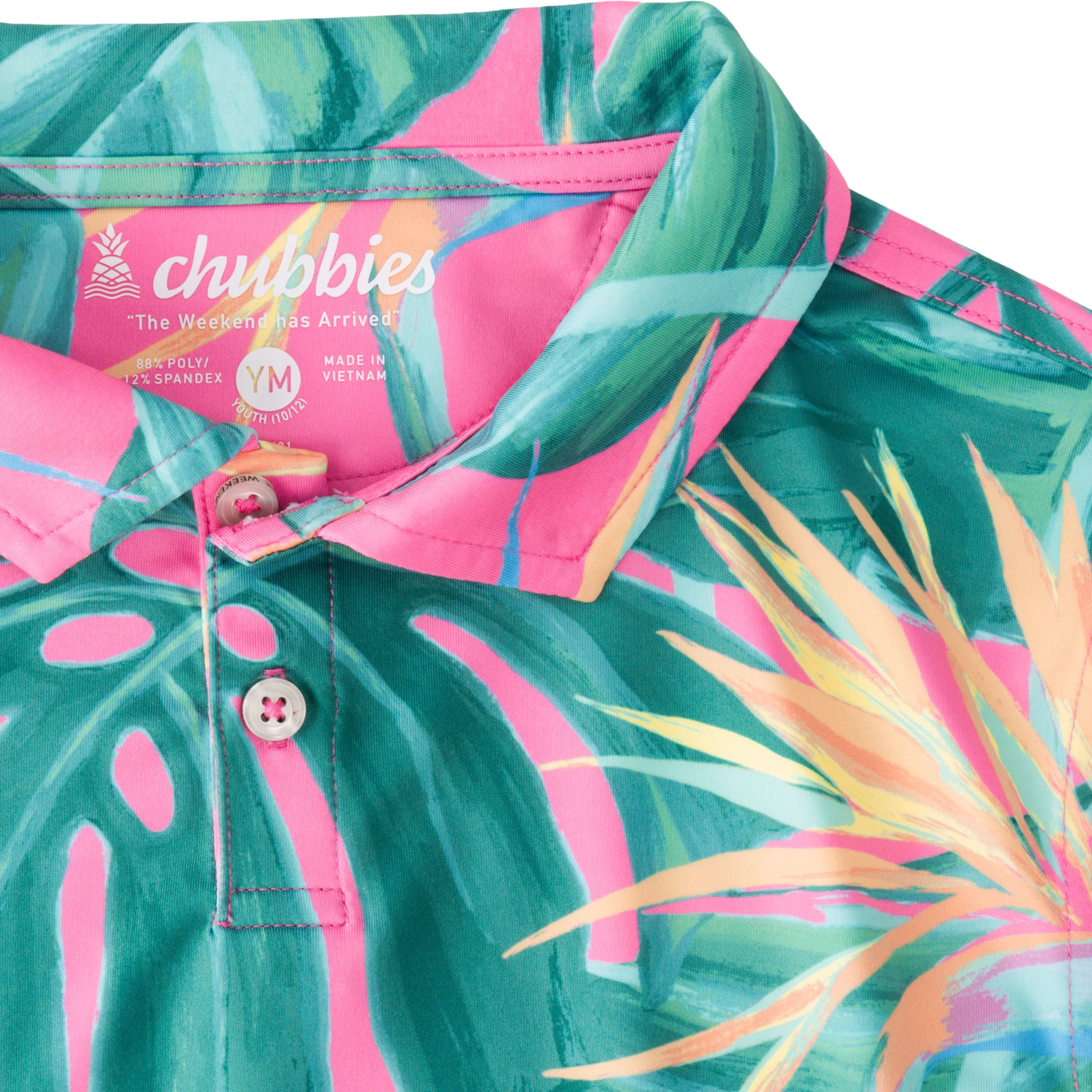 Chubbies Kid's Birds of Paradise Polo - Image 2