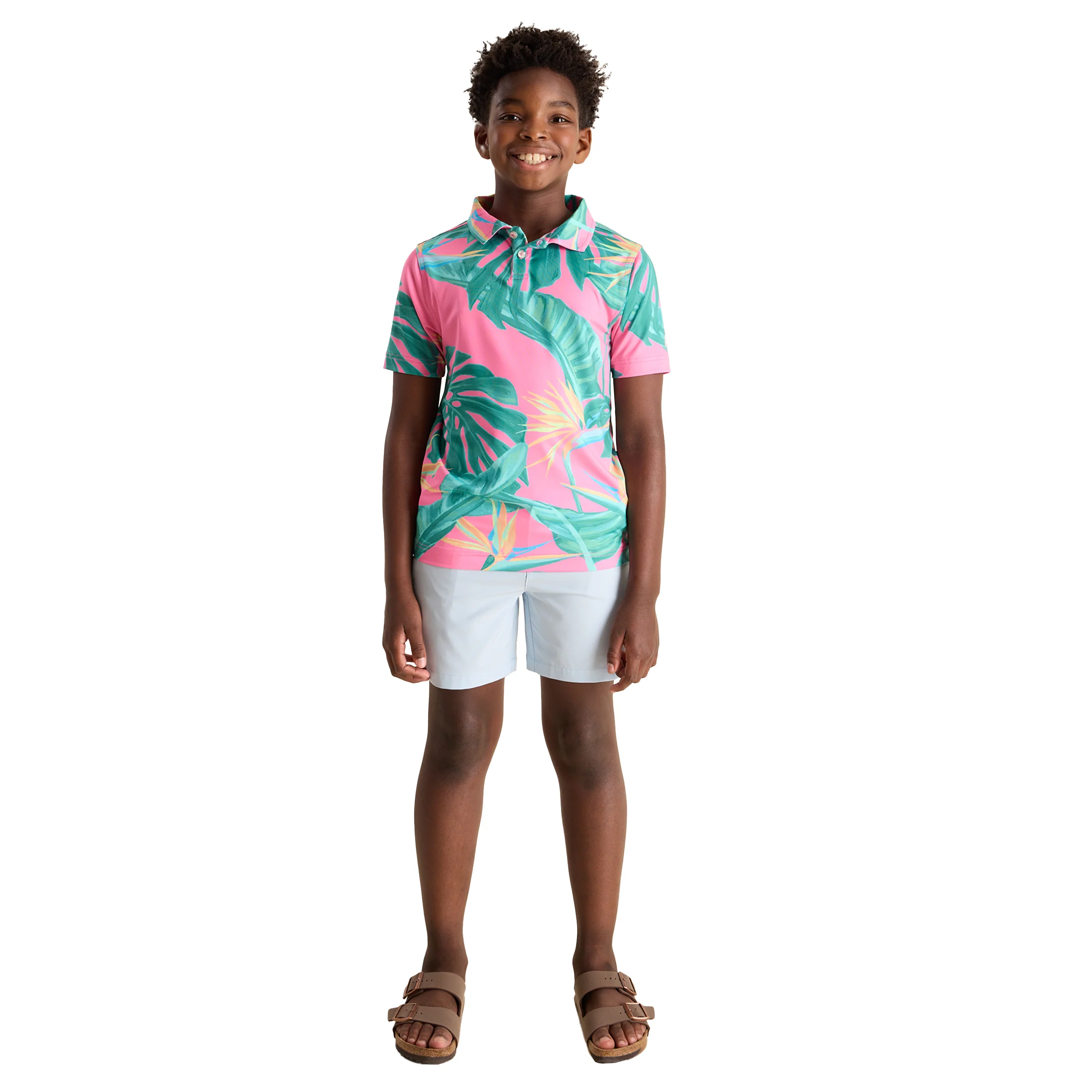 Chubbies Kid's Birds of Paradise Polo - Image 4