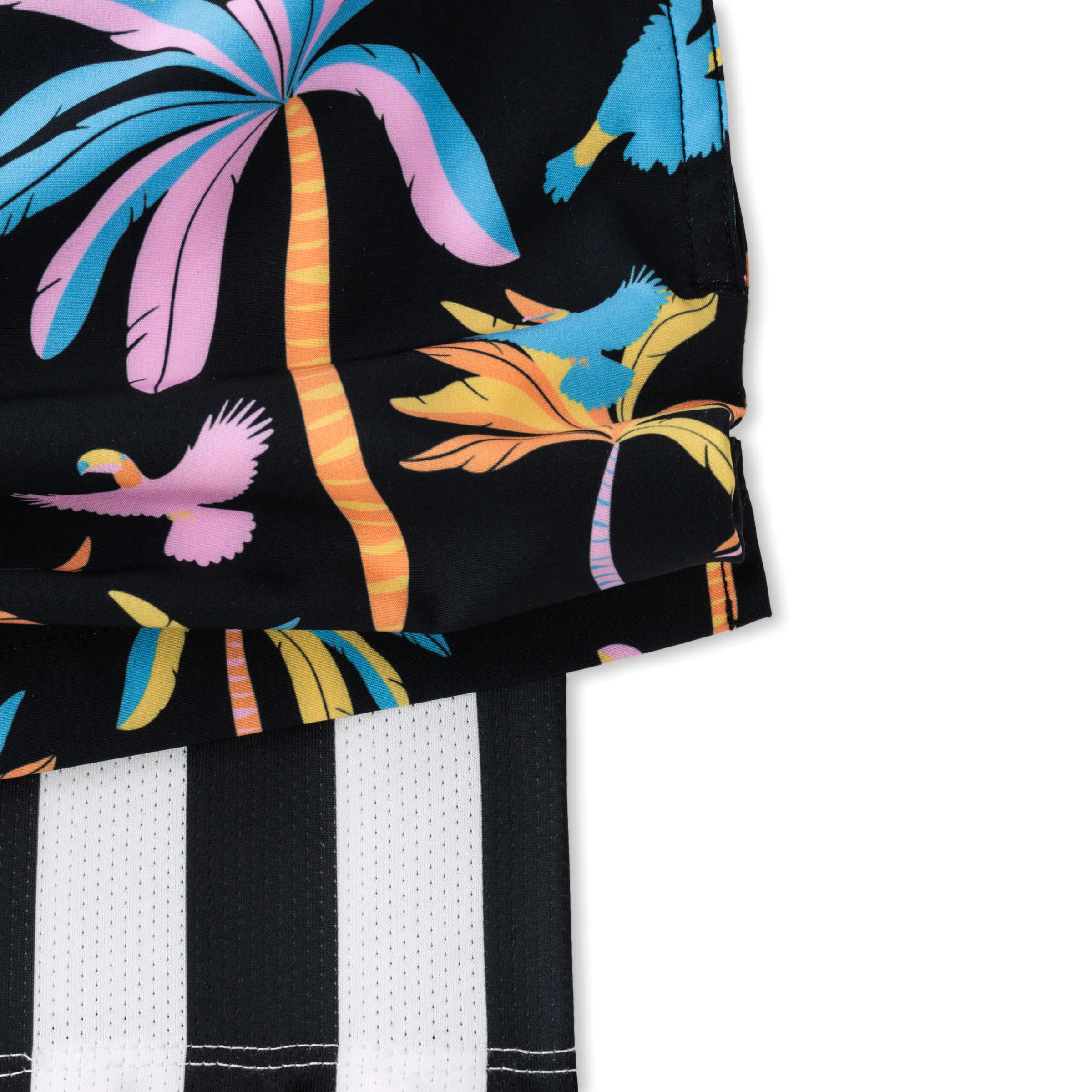 Chubbies Kid's Black Light Night Lined Swim Trunks - Image 2