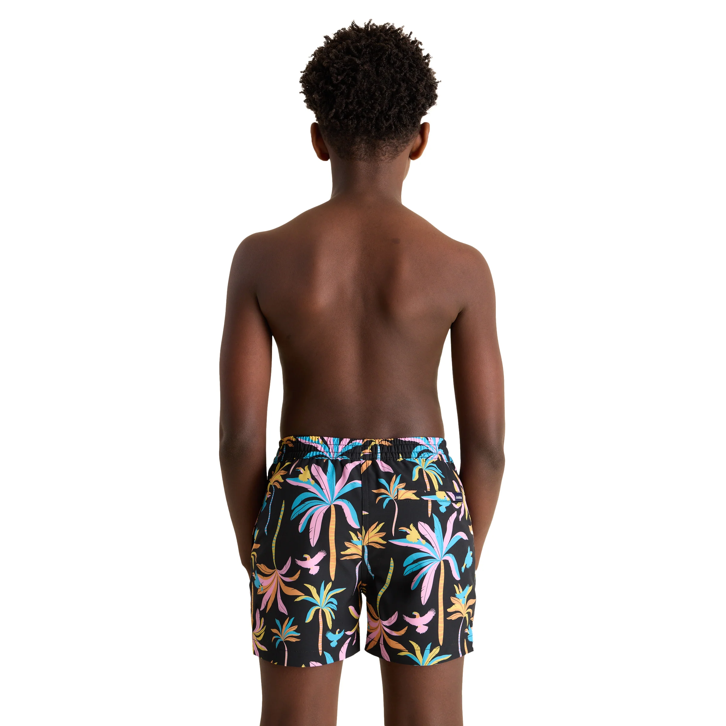 Chubbies Kid's Black Light Night Lined Swim Trunks - Image 4