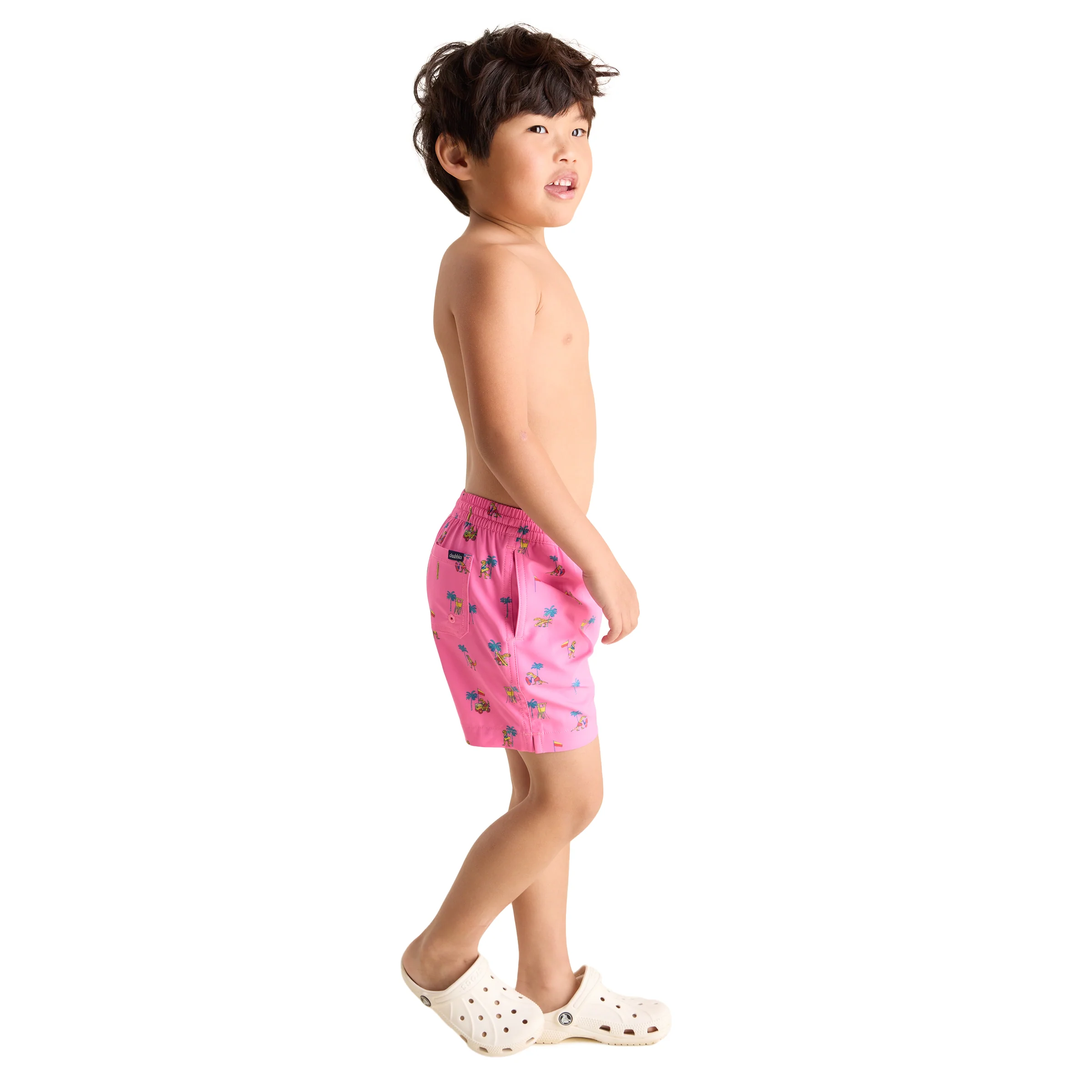 Chubbies Kids Dino Racers Toddler Swim Trunks - Image 6