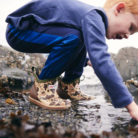 Xtratuf Kid's Duck Camo Ankle Deck Boots - Image 2