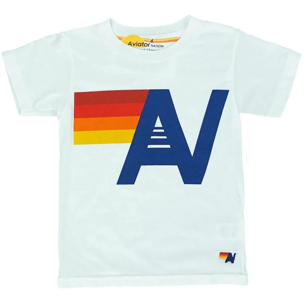 Aviator Nation Kid's Logo Short Sleeve T-shirt - Image 3