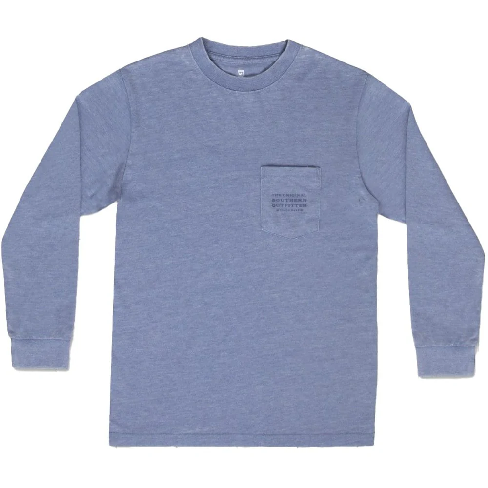 Kids Long Sleeve Seawash Barely Light Tee - Image 2