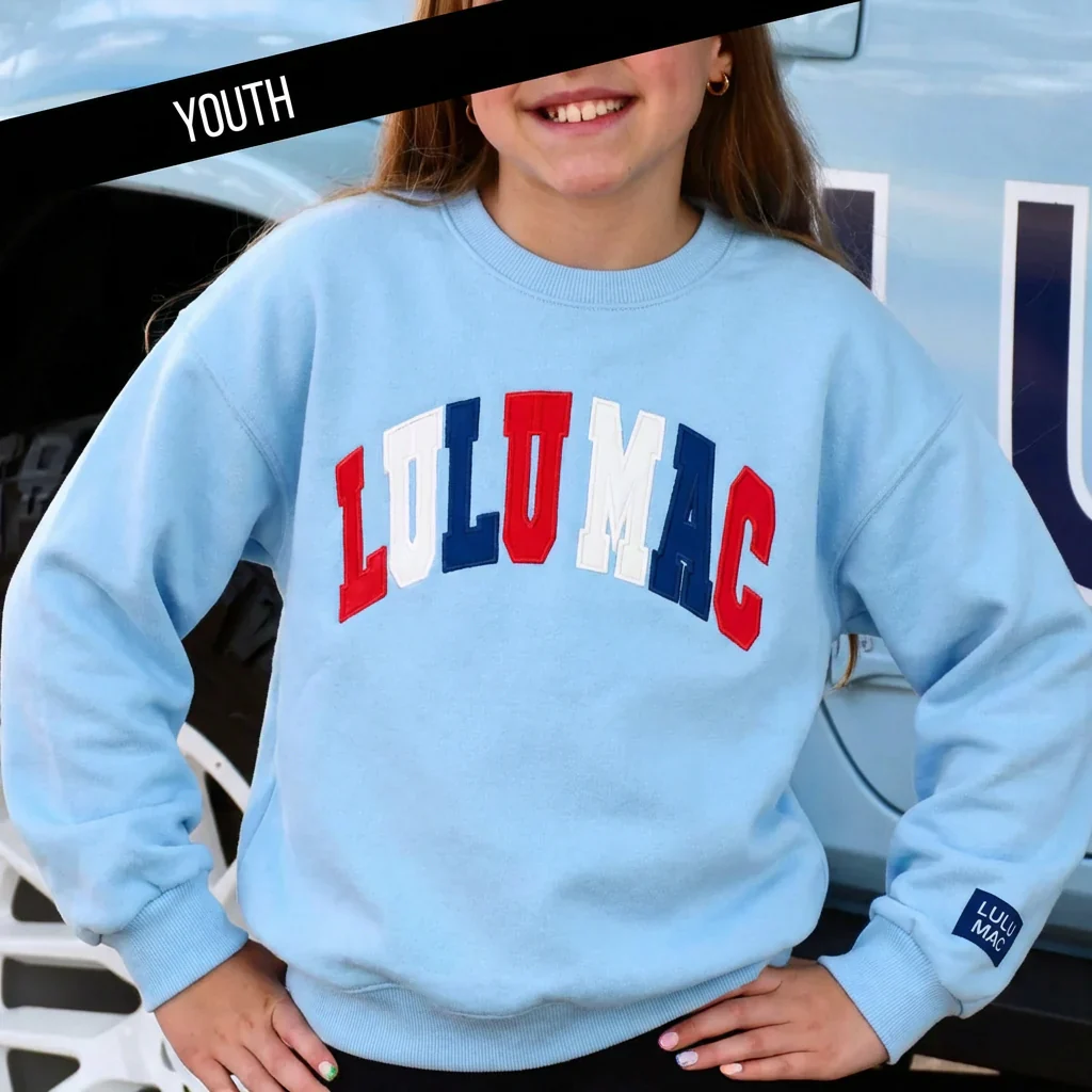 Kid's Lulu Mac Stitch Sweatshirt - Image 2