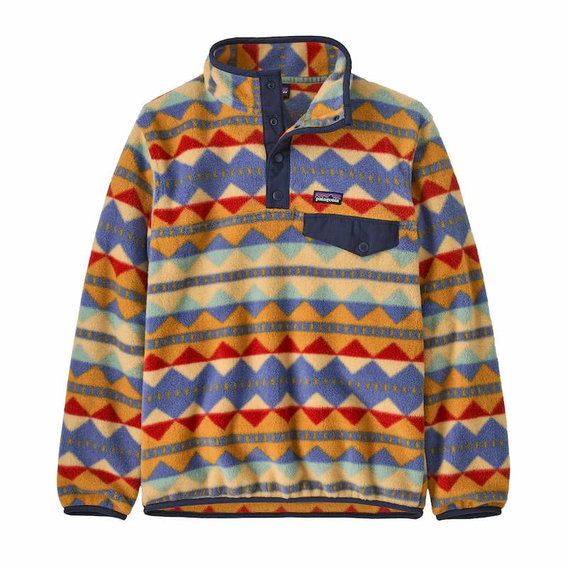 Patagonia Kids' Lightweight Synchilla Snap-T Pullover - Image 3