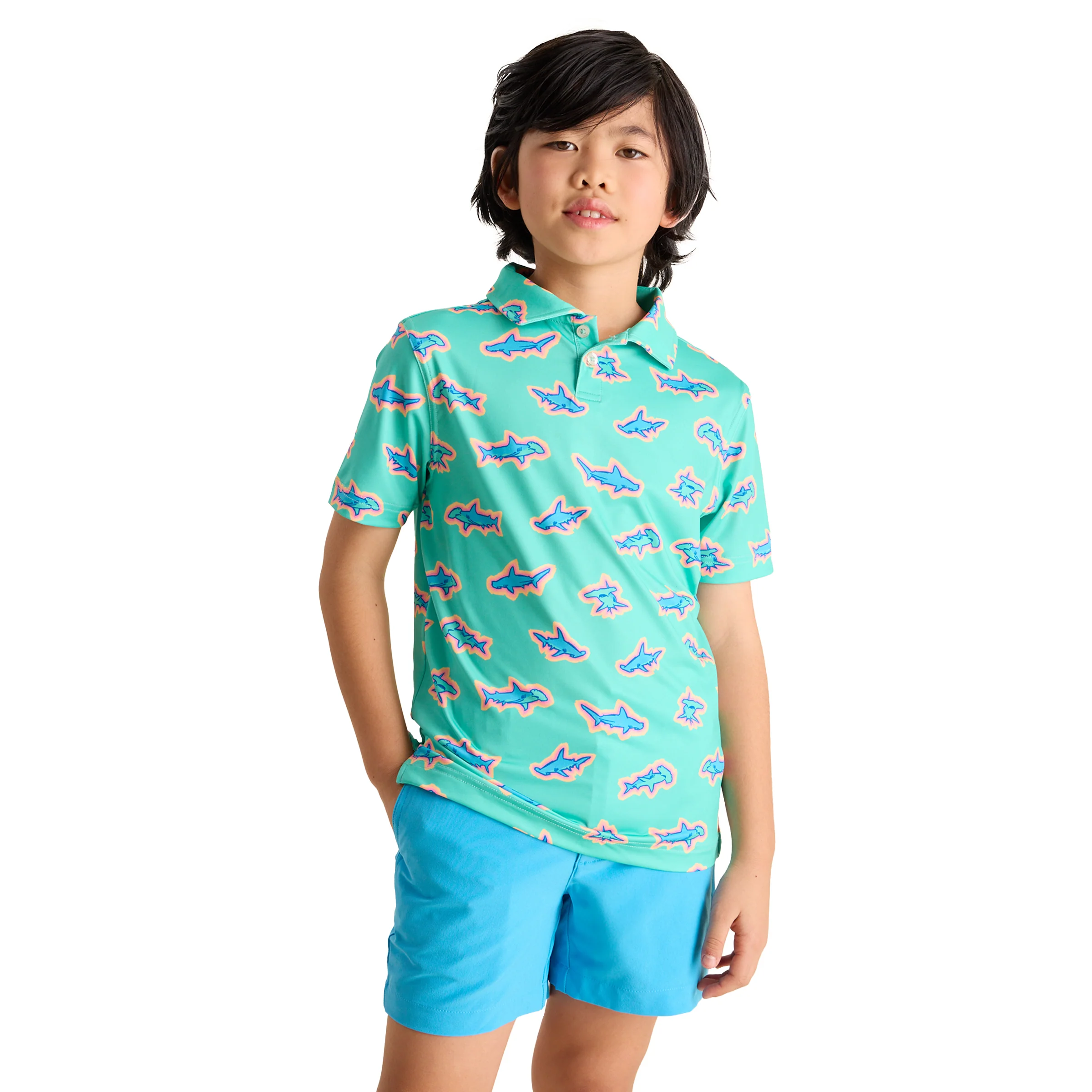 Chubbies Kid's The Apex Swimmers Polo - Image 4