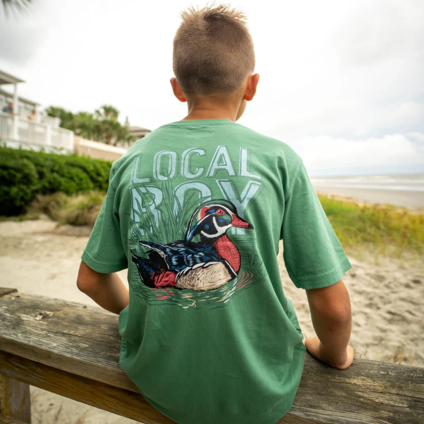 Local Boy Outfitters Kid's Wood Duck Tee - Image 2