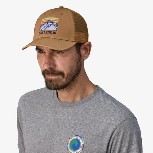 Patagonia Men's Line Logo Ridge LoPro Trucker Hat - Image 5