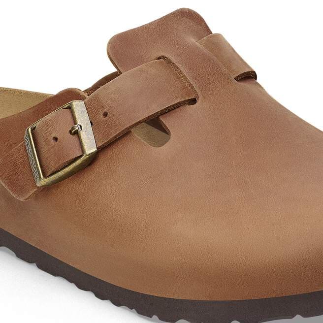 Birkenstock Men's Boston Oiled Leather Clogs - 1028179 - Image 5