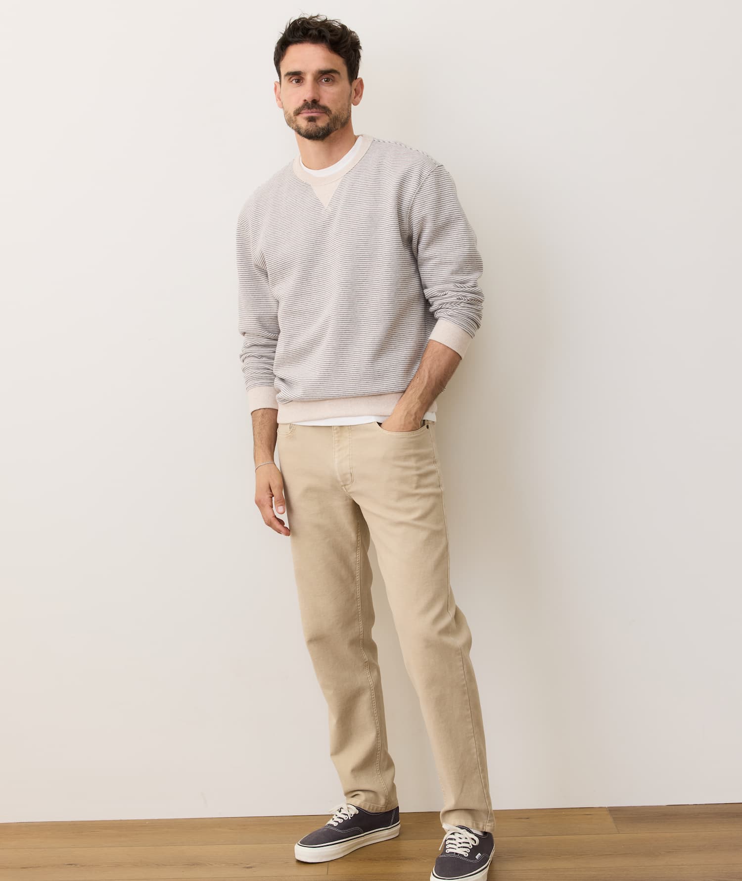 Marine Layer Men's 5 Pocket Flex Terry Pants - Image 4