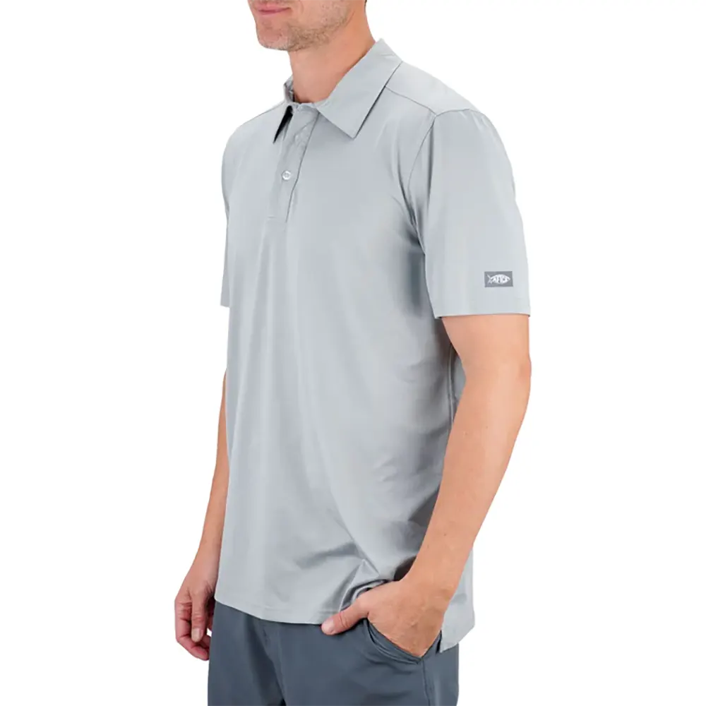 AFTCO Men's Air-O Mesh Performance Polo - Image 2